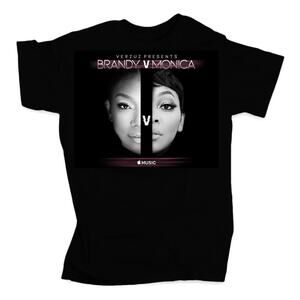 Brandy Vs Monica Retro Music Fan Graphic Unisex T-Shirt